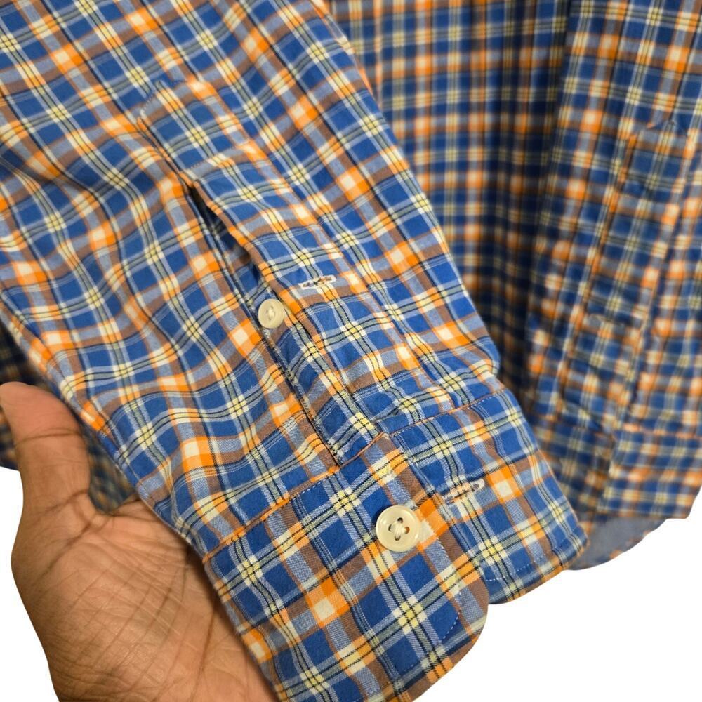 Ralph Lauren Classic Fit Plaid Button Down Shirt Men’s LT Large Tall Cotton - Picture 7 of 8